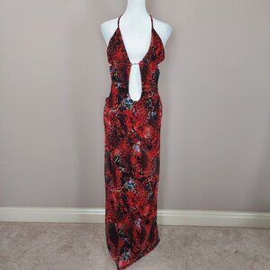 outcast dylan maxi dress Outcast Dylan Maxi Dress Red